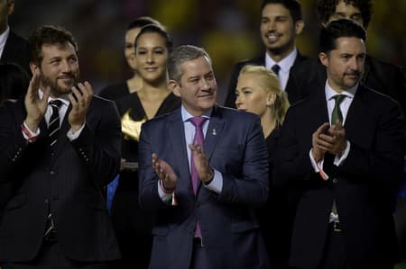 Presidente Rogério Caboclo durante a final do Mundial Sub-17