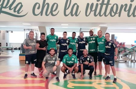 Pedrão, Vitor Hugo, Luiz Adriano, Ramires, Palmeiras