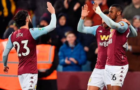 Aston Villa x Liverpool - Comemoração