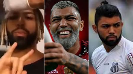 Montagem - Visuais Gabigol