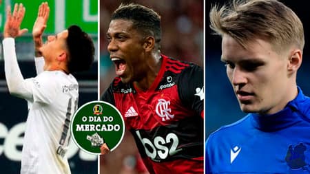 Montagem: Coutinho, Berrío e Odegaard