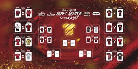 Concurso para a eleição do uniforme mais bonito da história do Athletico-PR