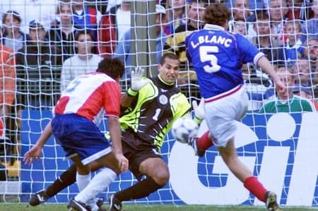 França x Paraguai pela Copa do Mundo de 1998