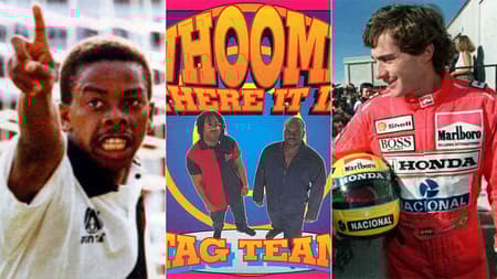 Montagem - Dener, Tag Team e Senna
