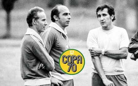 Parreira e Zagallo - Copa 1970