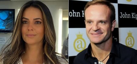 Rubinho e Paloma Tocci
