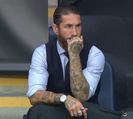 Sergio Ramos; Real Madrid x Manchester City