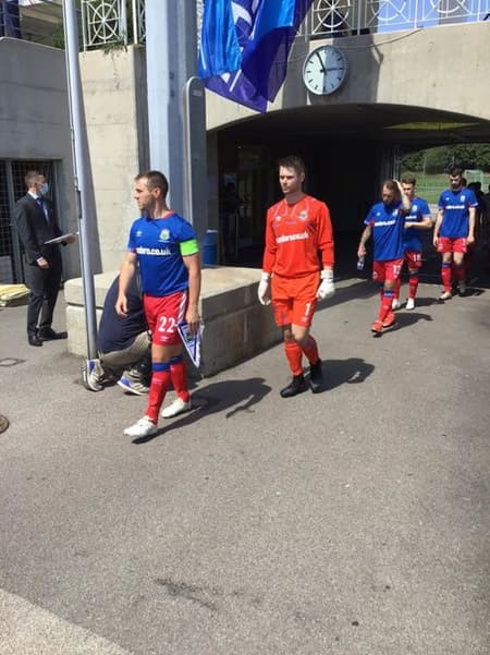 Linfield x Tre Fiori, Champions League