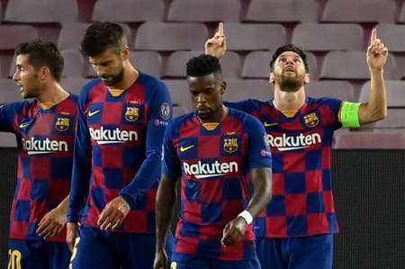 Barcelona x Napoli