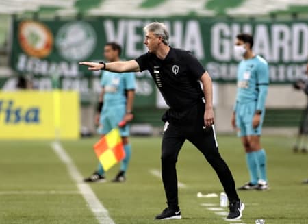 Tiago Nunes - Palmeiras x Corinthians