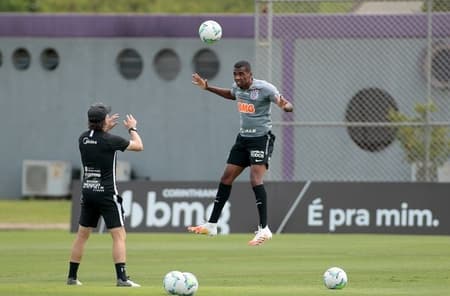 Marllon - Treino Corinthians