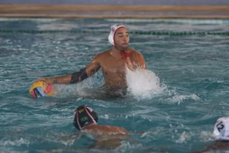 Rudá, do Sesi, em ação no Brasil Open de polo aquático (Caio Souza | On Board Sports)