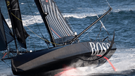 Barco Hugo Boss abandona Vendée Globe (Foto: Divulgação)