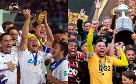 Corinthians mundial e Flamengo Libertadores