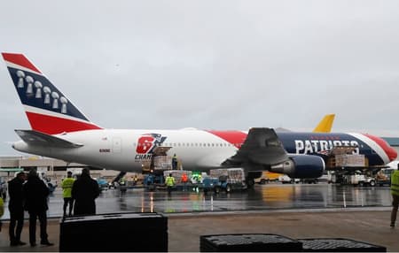 Avião New England Patriots