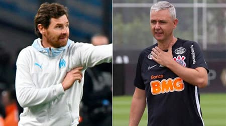 Montagem - André Villas Boas e Tiago Nunes