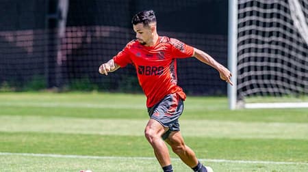 Treino do Flamengo - Michael