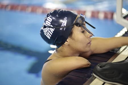 Dayanne Silva, da natação paralímpica (Foto: Divulgação)