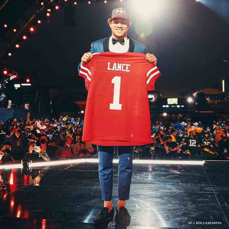 trey lance san francisco 49ers