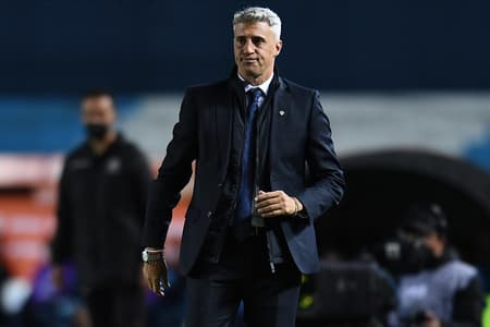 Crespo durante empate contra o Racing