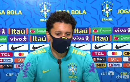 Marquinhos - coletiva Seleção