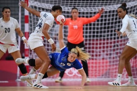 Final Handebol feminino França x Russia