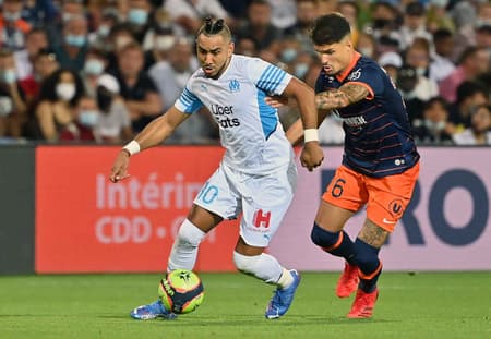 Montpellier x Olympique de Marselha - Payet e Matheus Thuler