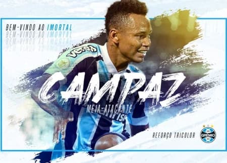 Campaz no Grêmio