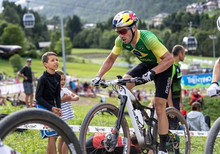 Avancini é vice-campeão mundial de mountain bike no short track (Foto: Michelle Mondini)