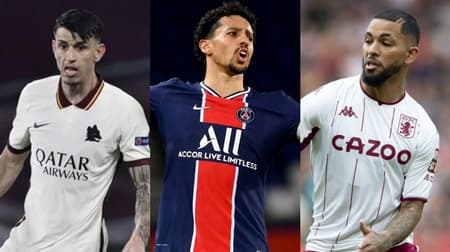 Roger Ibañez, Marquinhos e Douglas Luiz
