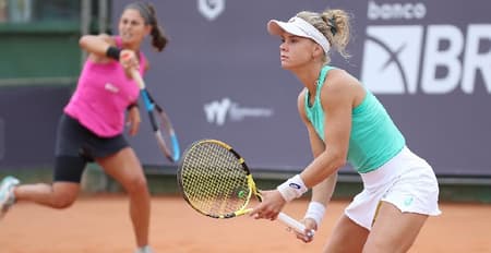 Laura Pigossi e Carol Meligeni