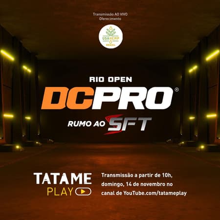 Evento acontece neste fim de semana e terá transmissão do TATAME Play (Foto: Divulgação)