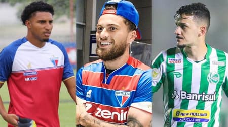 Montagem - Ederson, Lucas Lima e Castilho