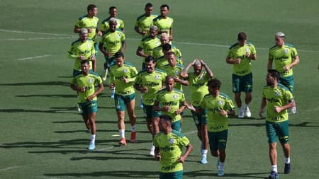 Treino Palmeiras
