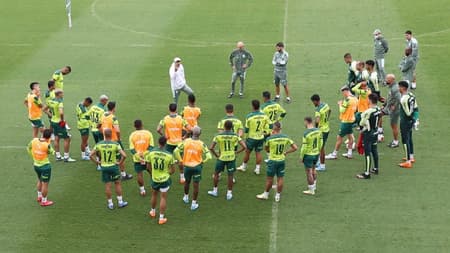 Treino Palmeiras
