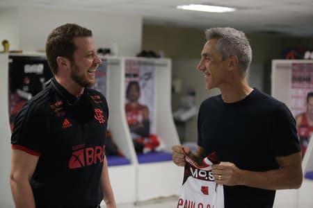 Paulo Sousa e Gustavo de Conti