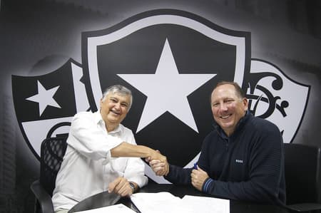 Durcesio Mello e John Textor - Botafogo
