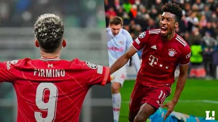 Montagem - Liverpool x Inter e Salzburg x Bayern
