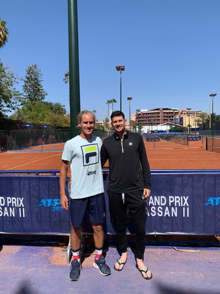 Rafael Matos e David Vega Hernandez em Marrakech