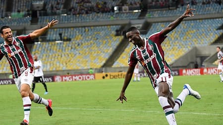 Luiz Henrique e Fred - Fluminense x Junior Barranquilla