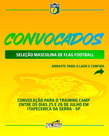 Seleção fará período de treinamento no interior de São Paulo