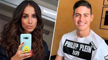 Anitta e James Rodriguez