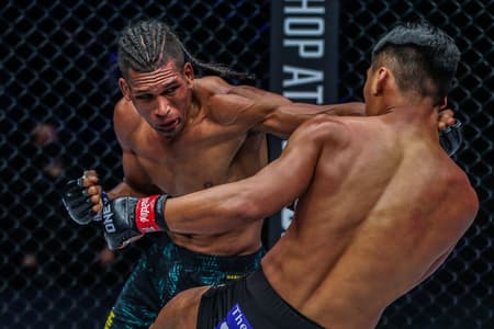 Atleta da Libertas EC venceu por decisão unânime o sul-coreano Kim Kyung Lock (Foto: divulgação ONE Championship)