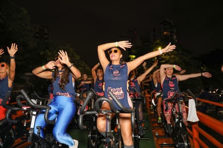 Pedalando no Trio