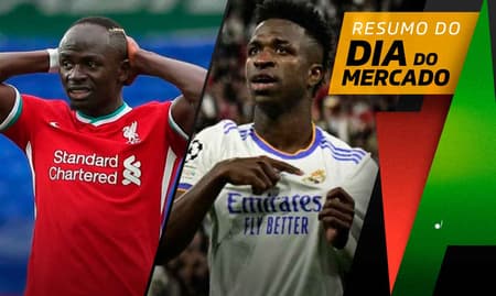 Sadio Mané e Vinicius Jr.