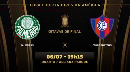 Chamada - Palmeiras x Cerro Porteno