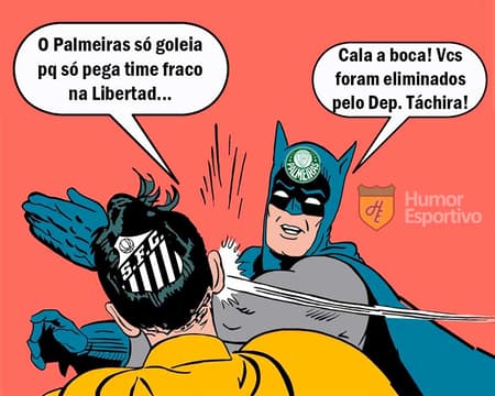 Meme: Santos eliminado para o Táchira