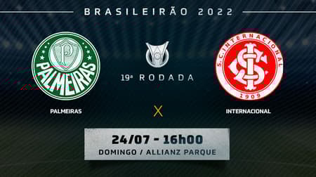 Chamada Palmeiras x Internacional