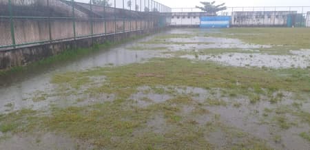 Chuvas impediram a realização do jogo