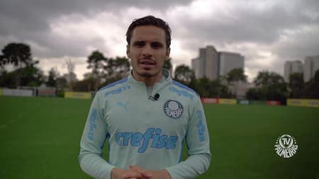 Raphael Veiga - Treino Palmeiras